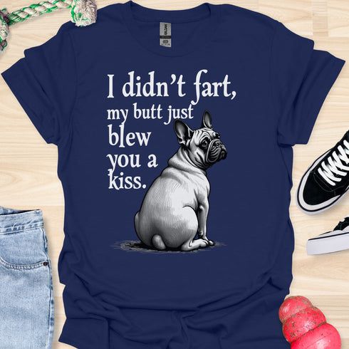 I didn’t fart, my butt just blew a kiss - V9 - Elegant Over The Shoulder T-Shirt